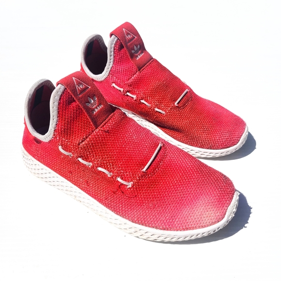 pharrell red shoes